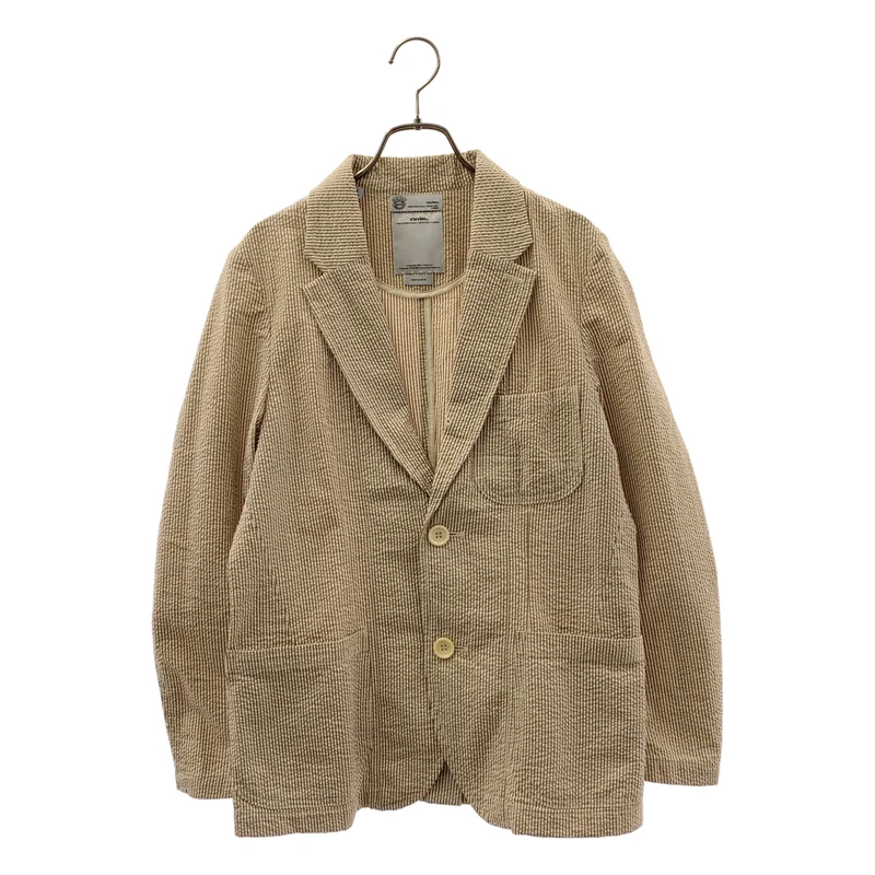 visvim / ビズビム | ストライプ シングル テーラードジャケット | 2 | メンズ