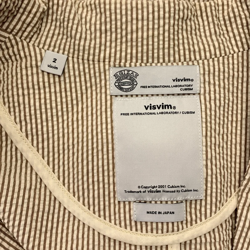 visvim / ビズビム | ストライプ シングル テーラードジャケット | 2 | メンズ