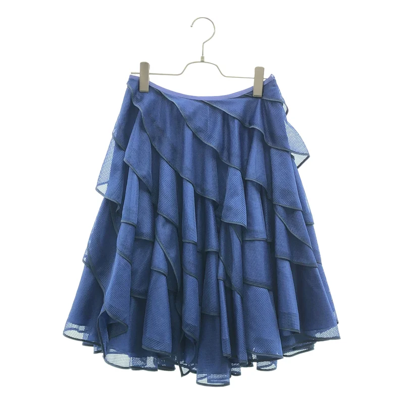 JUNYA WATANABE COMME des GARCONS / ジュンヤワタナベ | 2013SS | メッシュ ティアード スカート | XS | レディース