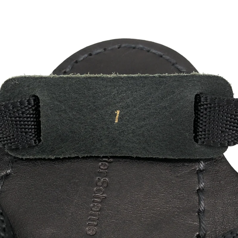 Hender scheme / エンダースキーマ | device strap レザー フラットサンダル | 1 | レディース