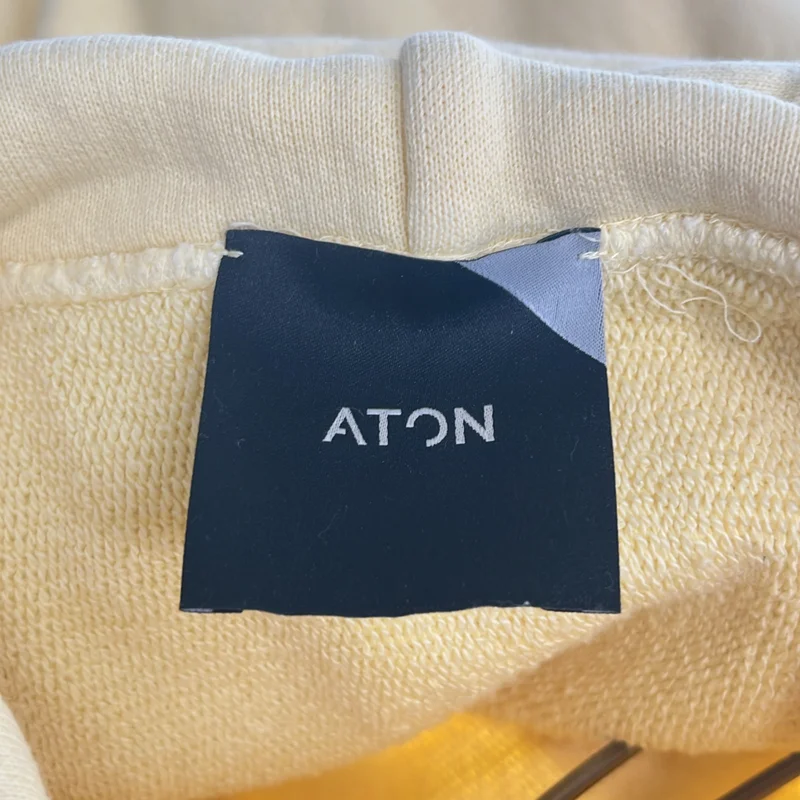 ATON / エイトン | ワンポイントロゴ プルオーバー パーカー | 2 | レディース