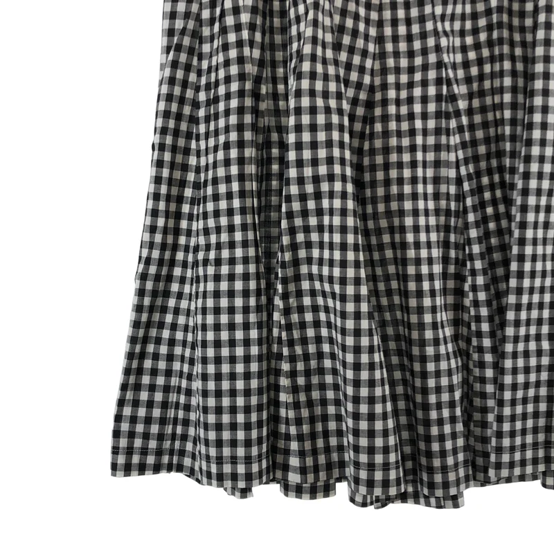 tricot COMME des GARCONS / トリココムデギャルソン | AD2000 | ギンガムチェック 再構築 ロングスカート | M | レディース
