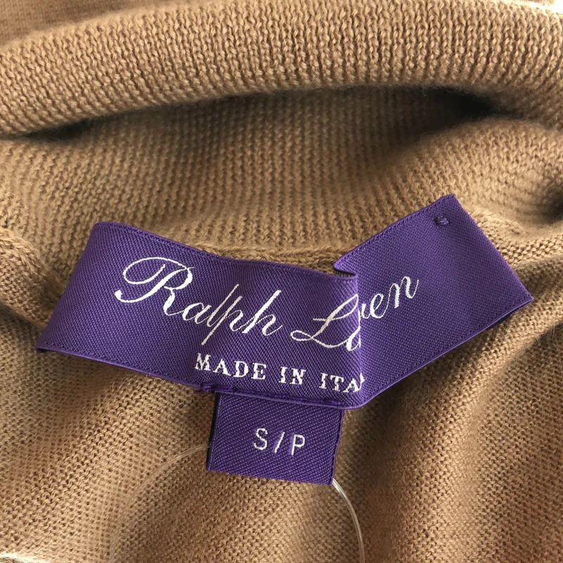 RALPH LAUREN / ラルフローレン | カシミヤ タートルネック ニット | S/P | レディース