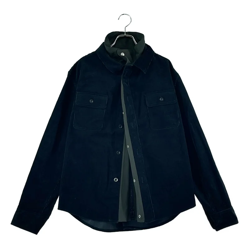 【美品】  sacai / サカイ | Corduroy Mix Jacket コーデュロイ ミックス ジャケット | 1 | ブラック/カーキ | メンズ sacai / サカイ | Corduroy Mix Jacket コーデュロイ ミックス
