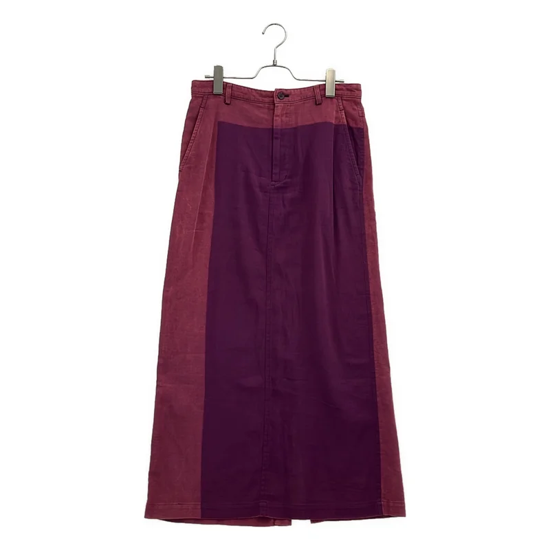 tricot COMME des GARCONS / トリココムデギャルソン | 2000AW | コットン ツートーン フレアスカート | M | レディース