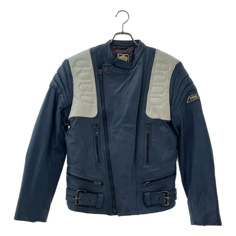 VINTAGE / ヴィンテージ古着 | ECHTES LEDER / エヒテスレーダー / レザー シングルライダースジャケット | 50 | メンズ