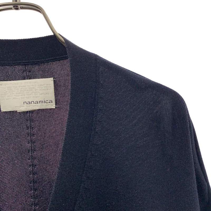 nanamica / ナナミカ | 2021SS | コットン キュプラ Vネック カーディガン | M | メンズ