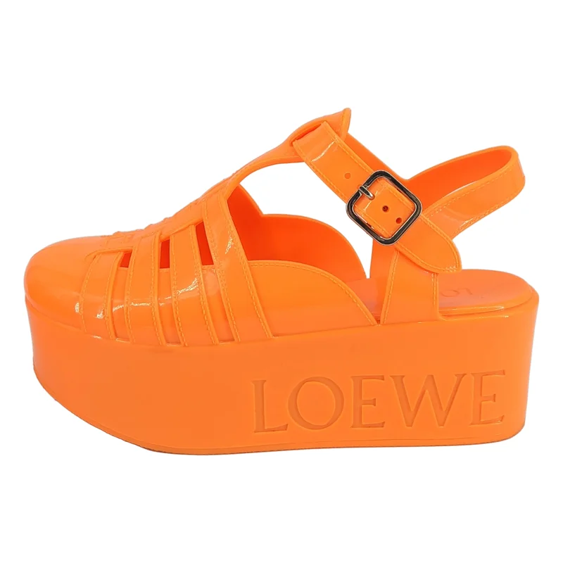 LOEWE / ロエベ | ラバー フィッシャーマン サンダル | 37 | レディース