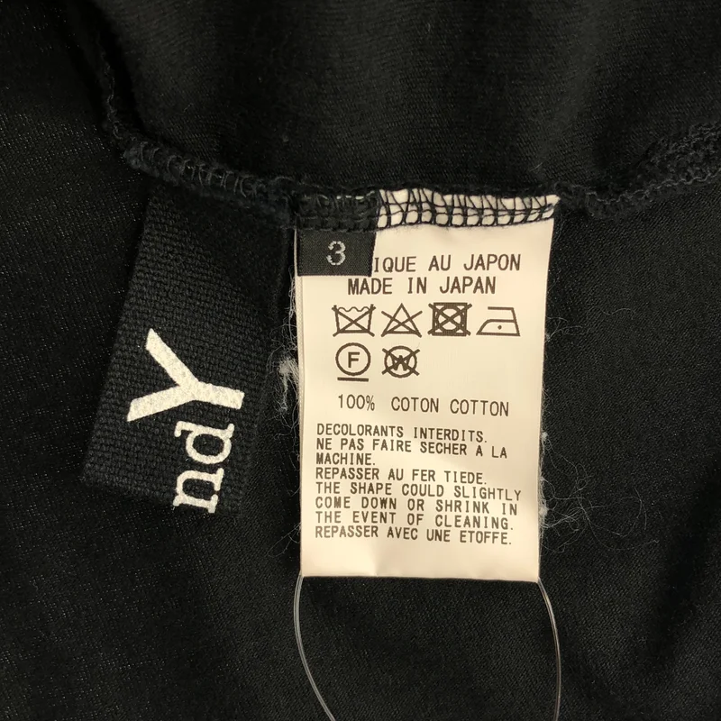 Ground Y / グラウンドワイ | Jersey Dolman Round Short Sleeves Cut Sew ドルマンスリーブ Tシャツ | 3 | メンズ