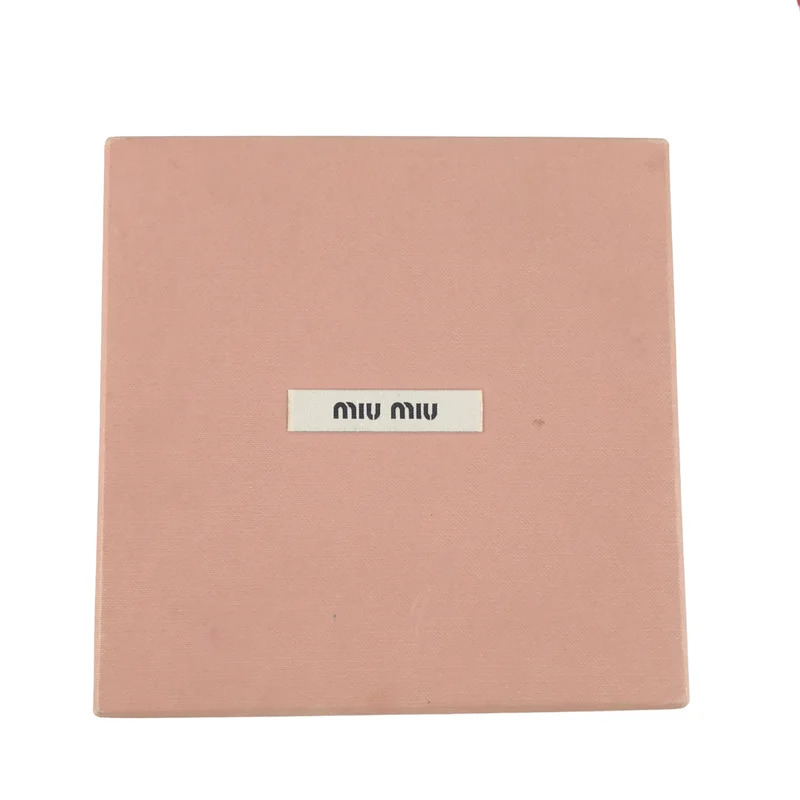 miu miu / ミュウミュウ | パテントレザー リボン ヘアバンド |
