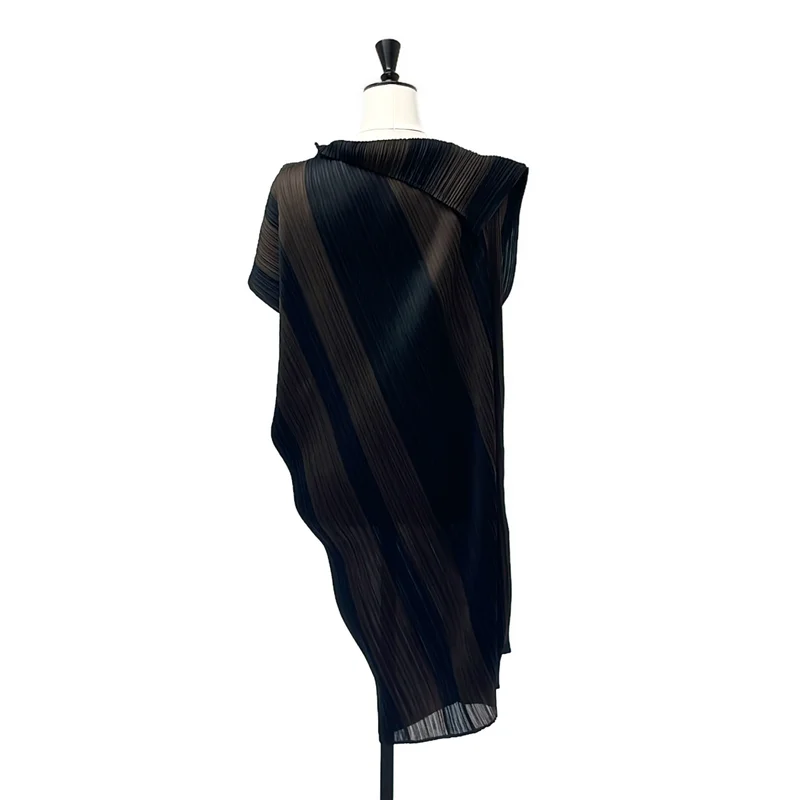 PLEATS PLEASE ISSEY MIYAKE / プリーツプリーズイッセイミヤケ | 変形 ドレス ワンピース | 3 | レディース