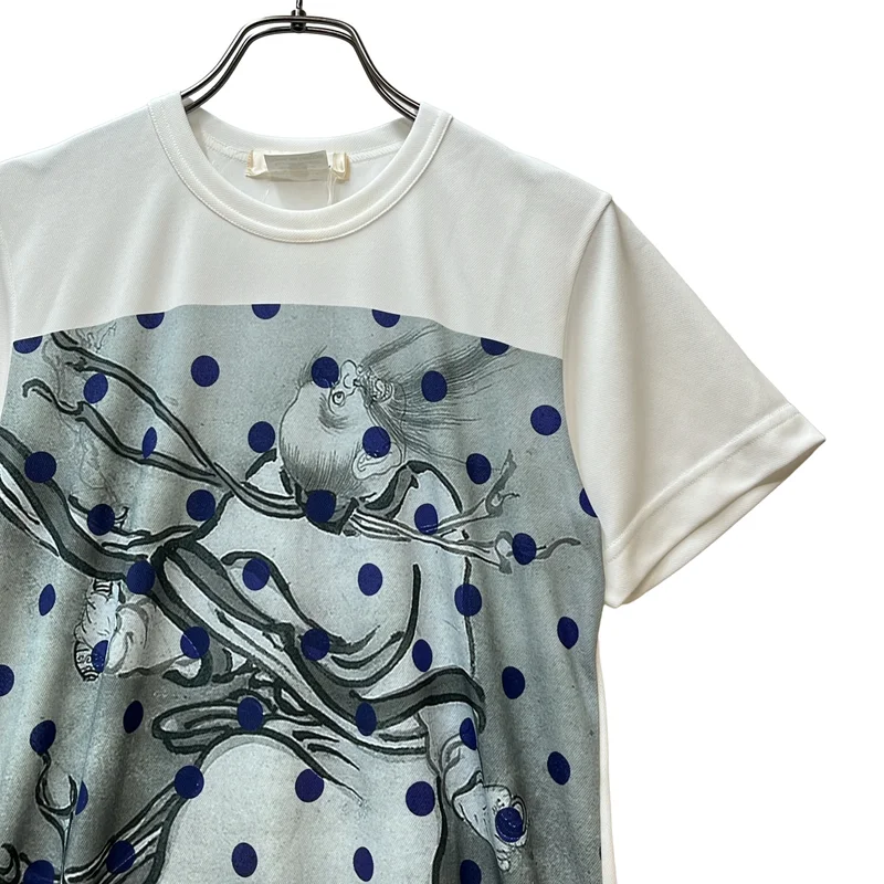 COMME des GARCONS / コムデギャルソン | 2018SS | 雪村周継 水墨画プリント 半袖ワンピース | S | レディース