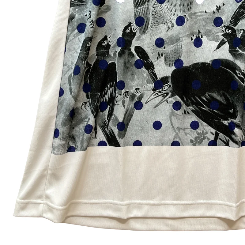 COMME des GARCONS / コムデギャルソン | 2018SS | 雪村周継 水墨画プリント 半袖ワンピース | S | レディース