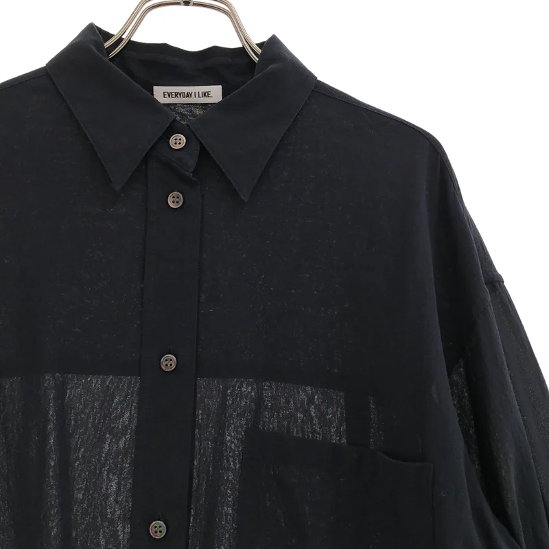 Deuxieme Classe / ドゥーズィエムクラス | 2025AW | Cotton Sheer Wash シャツ |