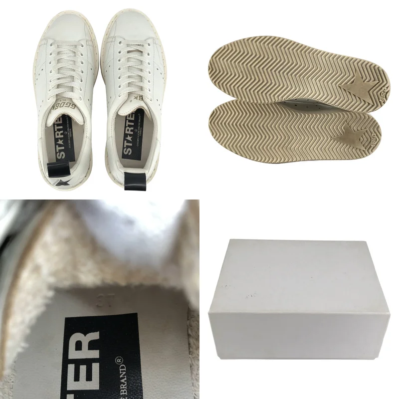 GOLDEN GOOSE / ゴールデングース | Starter レザー スニーカー | 37 | レディース