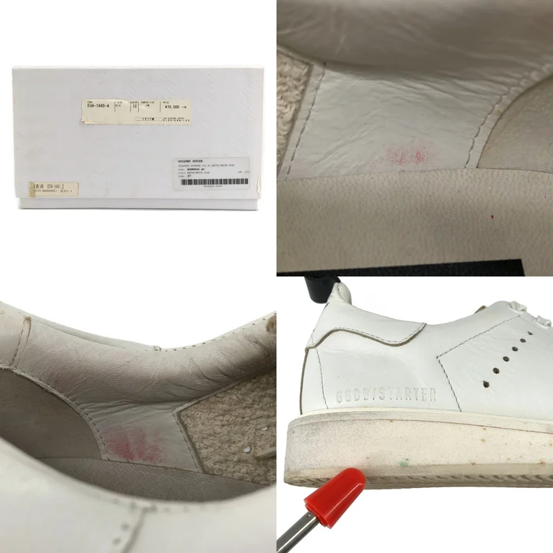 GOLDEN GOOSE / ゴールデングース | Starter レザー スニーカー | 37 | レディース