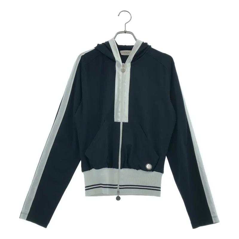 MONCLER / モンクレール | ジップアップ トラックジャケット ショートフーディー | S | レディース