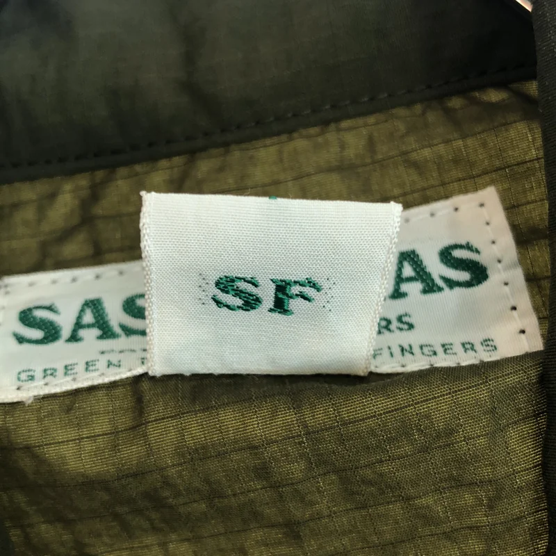 SASSAFRAS / ササフラス | Digs Crew Half 1/2 Nylon Ripstop シャツ SF-211801 | L | メンズ