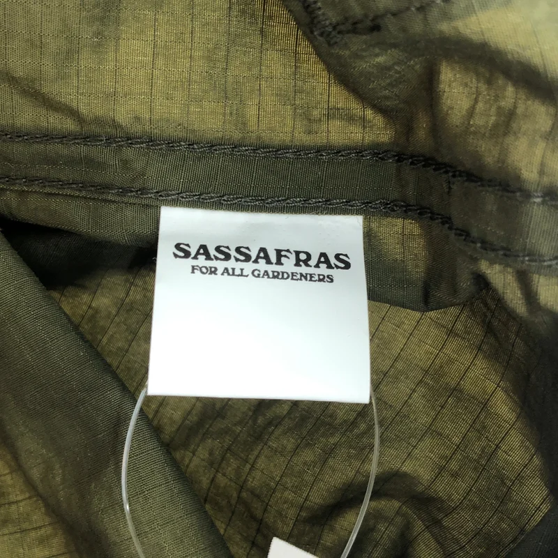 SASSAFRAS / ササフラス | Digs Crew Half 1/2 Nylon Ripstop シャツ SF-211801 | L | メンズ