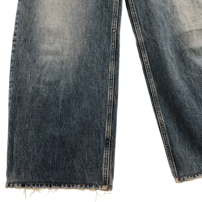 POLO BY RALPH LAUREN / ポロバイラルフローレン | RELAXED WIDE LEG ワイド デニムパンツ | 24 | レディース