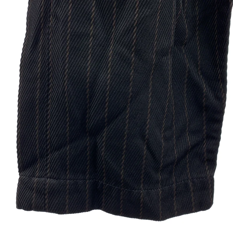 COMME des GARCONS HOMME DEUX / コムデギャルソンオムドゥ | 2023SS | ポリエステル縮絨 ストライプ テーパードパンツ | M | メンズ
