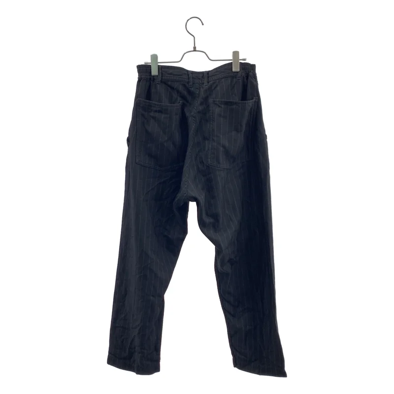 COMME des GARCONS HOMME DEUX / コムデギャルソンオムドゥ | 2023SS | ポリエステル縮絨 ストライプ テーパードパンツ | M | メンズ