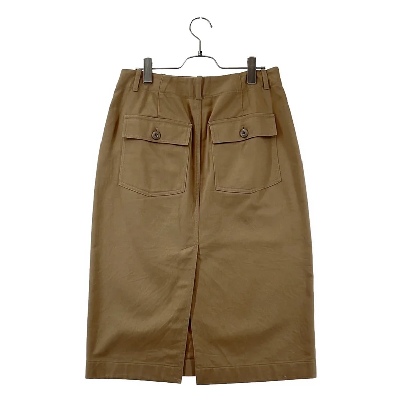 POLO RALPH LAUREN / ポロラルフローレン | コットン ミリタリーデザイン スカート | 6 | レディース