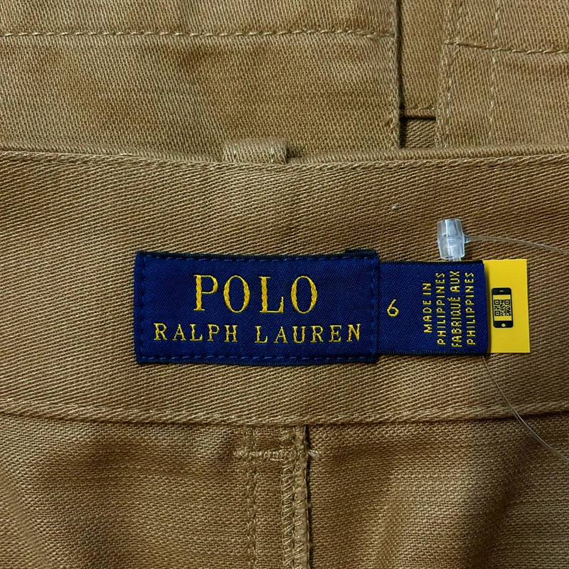 POLO RALPH LAUREN / ポロラルフローレン | コットン ミリタリーデザイン スカート | 6 | レディース