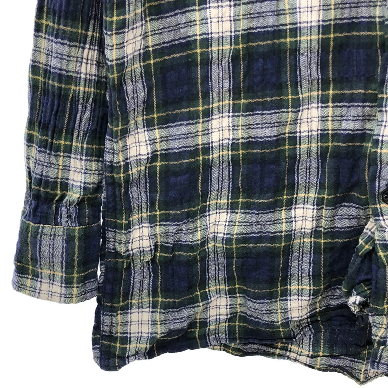 SAINT LAURENT PARIS / サンローランパリ | 2015年製 | エディ期 コットン チェックシャツ | M | レディース
