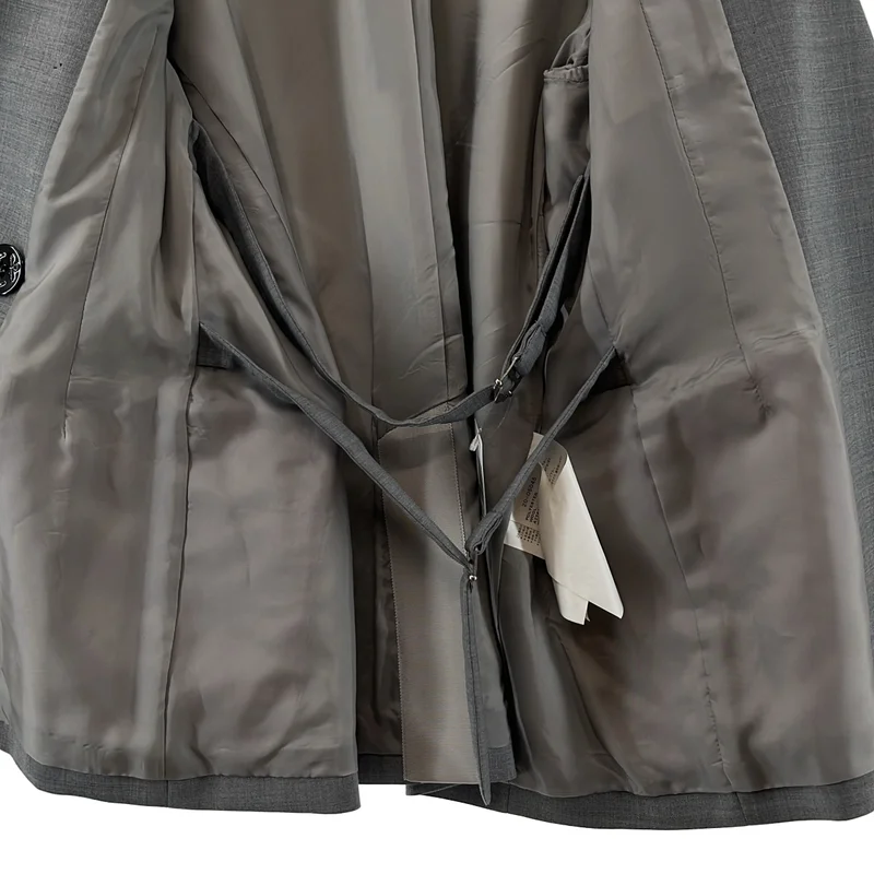sacai / サカイ | オーバースリーブ ダブルブレスト ジャケット / 総裏地 | 1 | レディース
