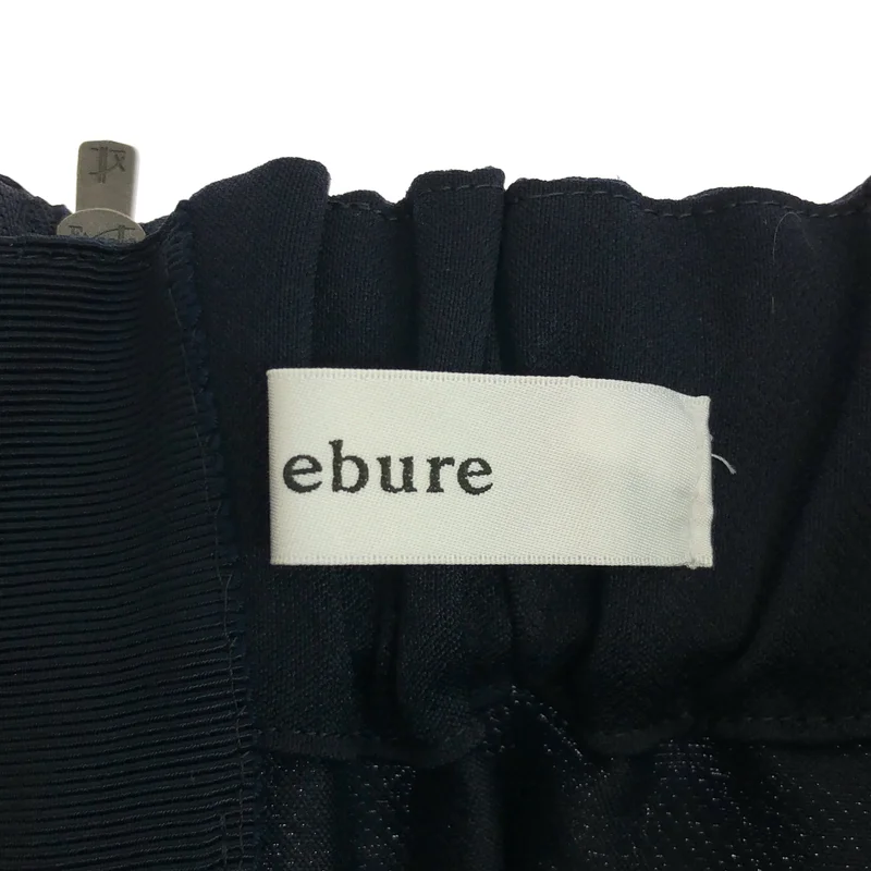 ebure / エブール | クリアダブルクロス トラペーズ スカート 3810500205 | 36 | レディース