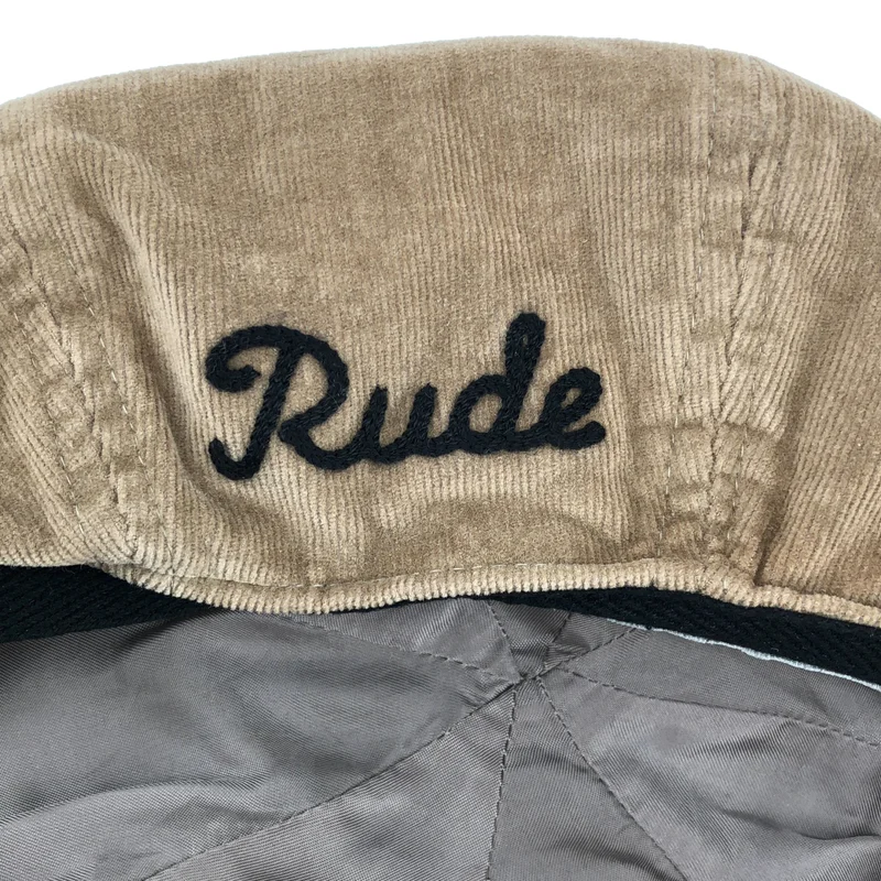 RUDE GALLERY キャスケット ベージュ サイズ3 RUDE GALLERY / ルードギャラリー | コーデュロイ キャスケット 帽子