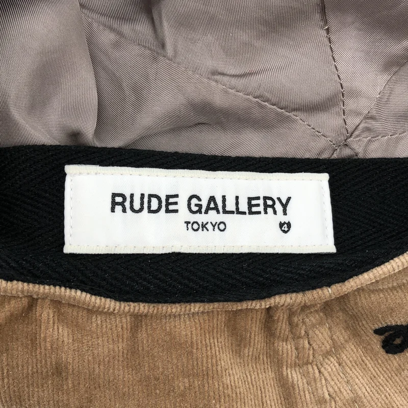 RUDE GALLERY / ルードギャラリー | コーデュロイ キャスケット 帽子