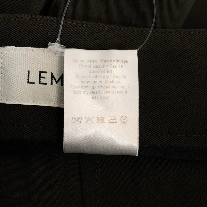 LEMAIRE / ルメール | ウール ベルト付き ワイドパンツ | 46 | メンズ