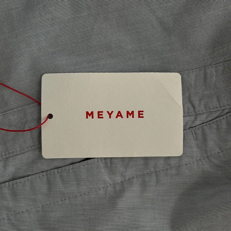 MEYAME / メヤメ | 2025SS | PIN STRIPE SIDE LINE WIDE PANTS ストライプ ワイドパンツ | 0 | レディース