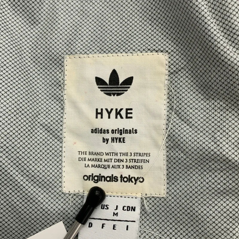 HYKE / ハイク | × adidas / アディダス ロゴ アジャスター ワイド ショートパンツ ショーツ | M | レディース