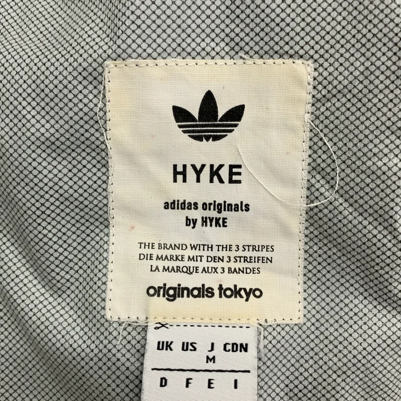 HYKE / ハイク | × adidas / アディダス ロゴ アジャスター ワイド ショートパンツ ショーツ | M | レディース