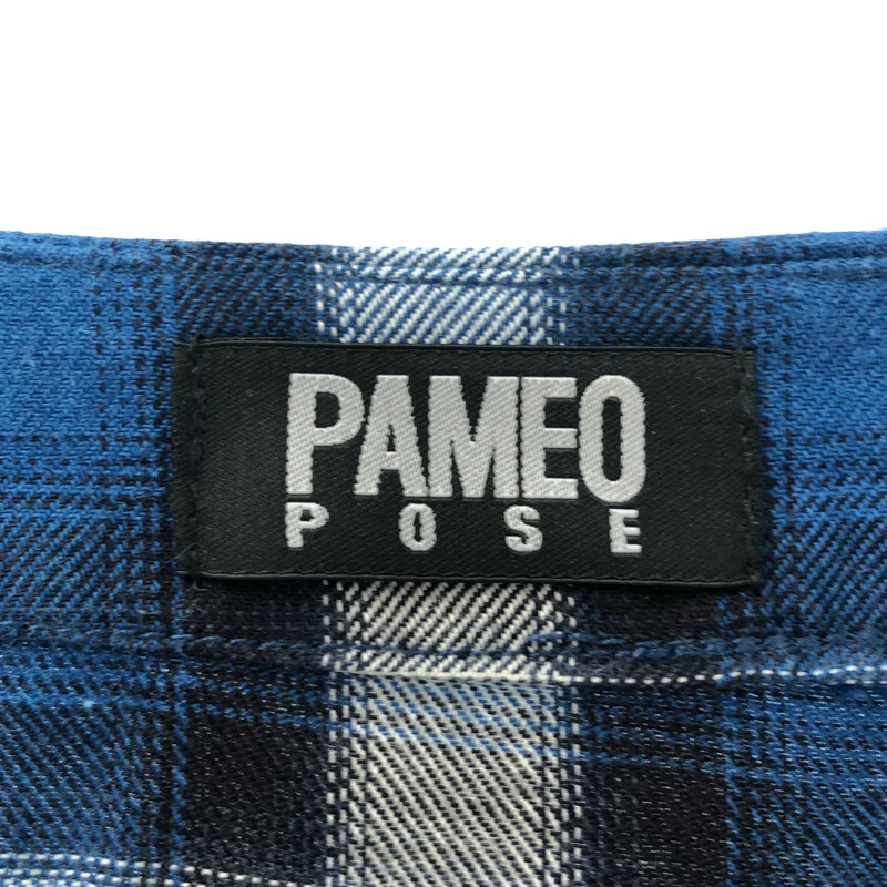 PAMEO POSE / パメオポーズ | チェック フリルワンピース 231710303201-01 | F | レディース