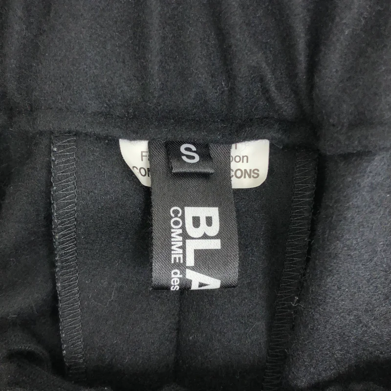 BLACK COMME des GARCONS / ブラックコムデギャルソン | 2025AW | ウール バルーンイージーパンツ | S | メンズ