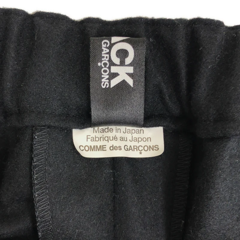 BLACK COMME des GARCONS / ブラックコムデギャルソン | 2025AW | ウール バルーンイージーパンツ | S | メンズ