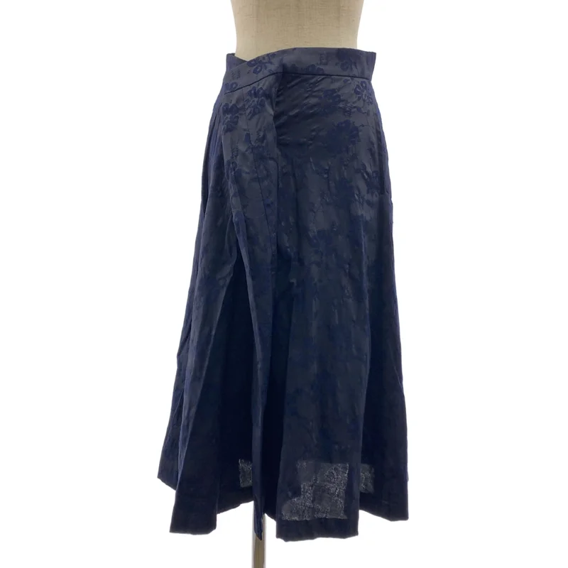 tricot COMME des GARCONS / トリココムデギャルソン | 2002SS | ジャガード アシンメトリー ロングスカート | S | レディース