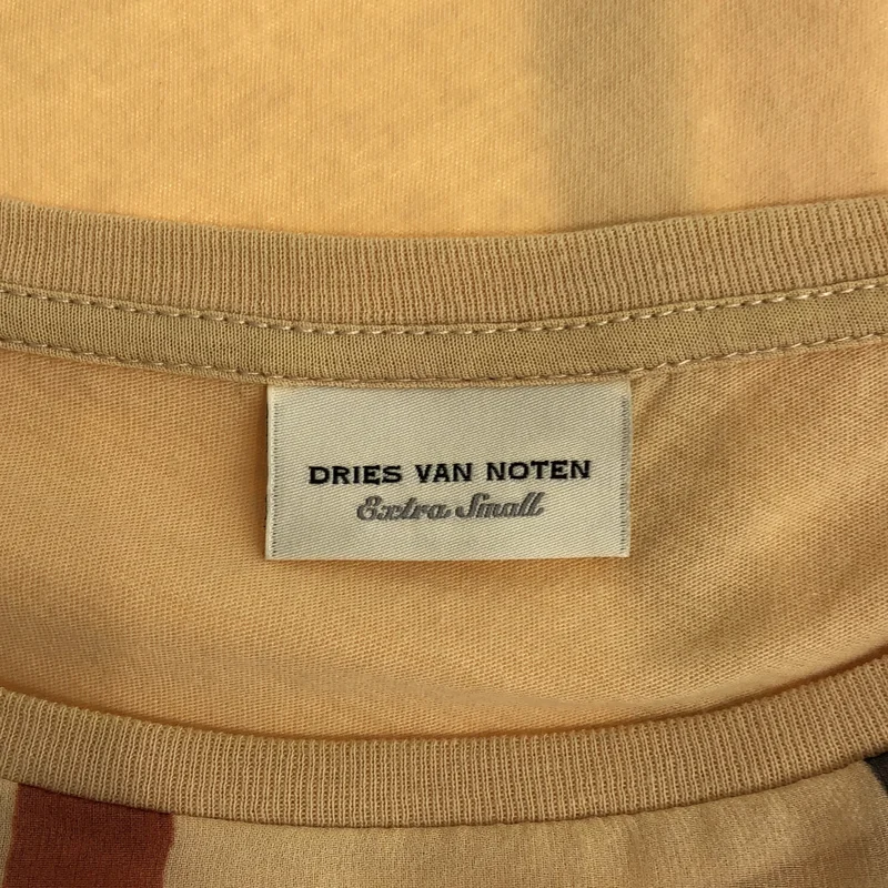 DRIES VAN NOTEN / ドリスヴァンノッテン | ストライプ クルーネック カットソー |