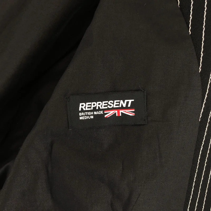 REPRESENT / リプレゼント | ストライプ バックルベルト テーラードジャケット | M | メンズ