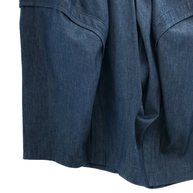 BLACK COMME des GARCONS / ブラックコムデギャルソン | 2026SS | デニム 立体 サルエル イージーパンツ | M | メンズ