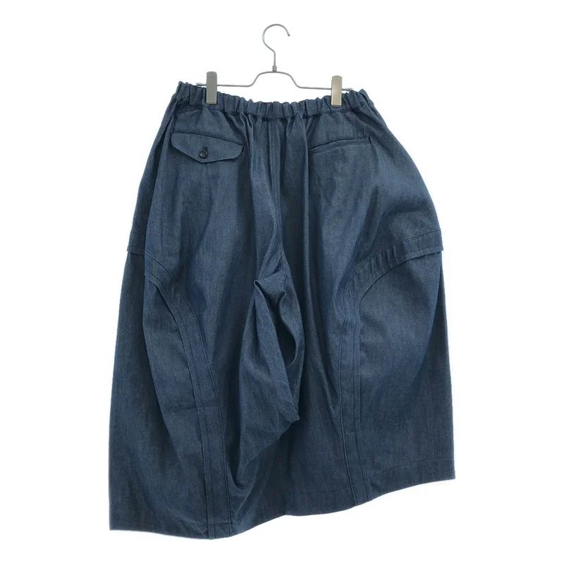 BLACK COMME des GARCONS / ブラックコムデギャルソン | 2026SS | デニム 立体 サルエル イージーパンツ | M | メンズ
