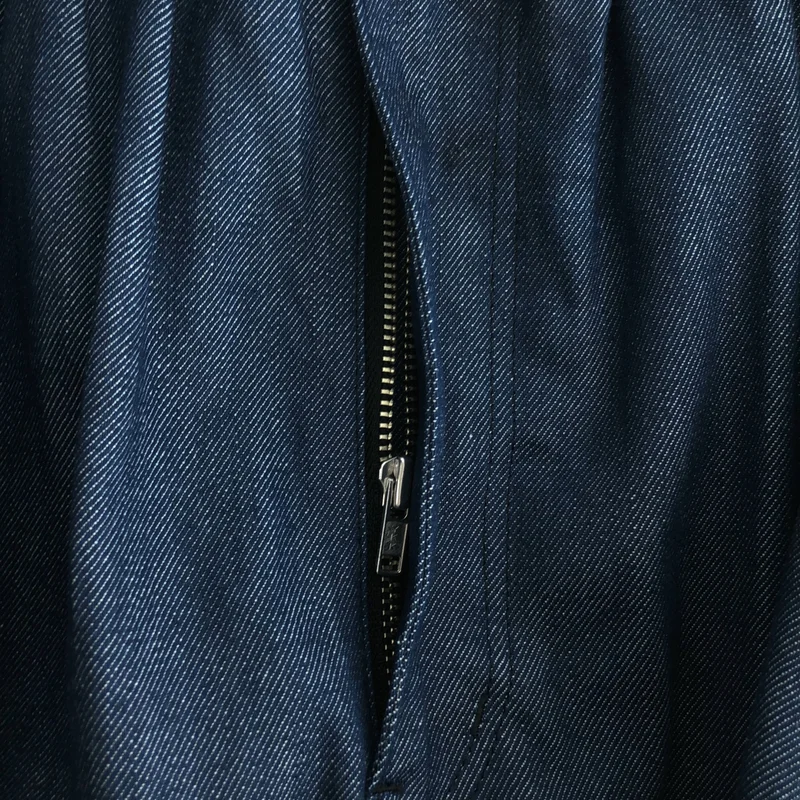 BLACK COMME des GARCONS / ブラックコムデギャルソン | 2026SS | デニム 立体 サルエル イージーパンツ | M | メンズ