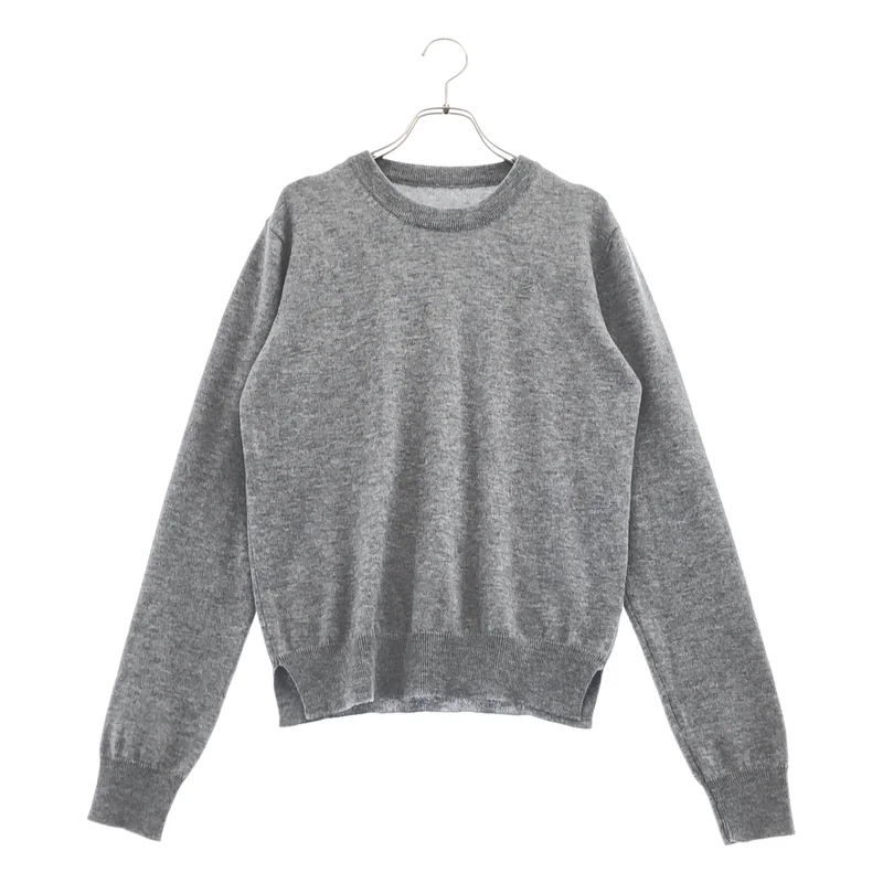 Maison Margiela / メゾンマルジェラ | Mロゴ エンブロイダード ウール ニット | 1 | レディース