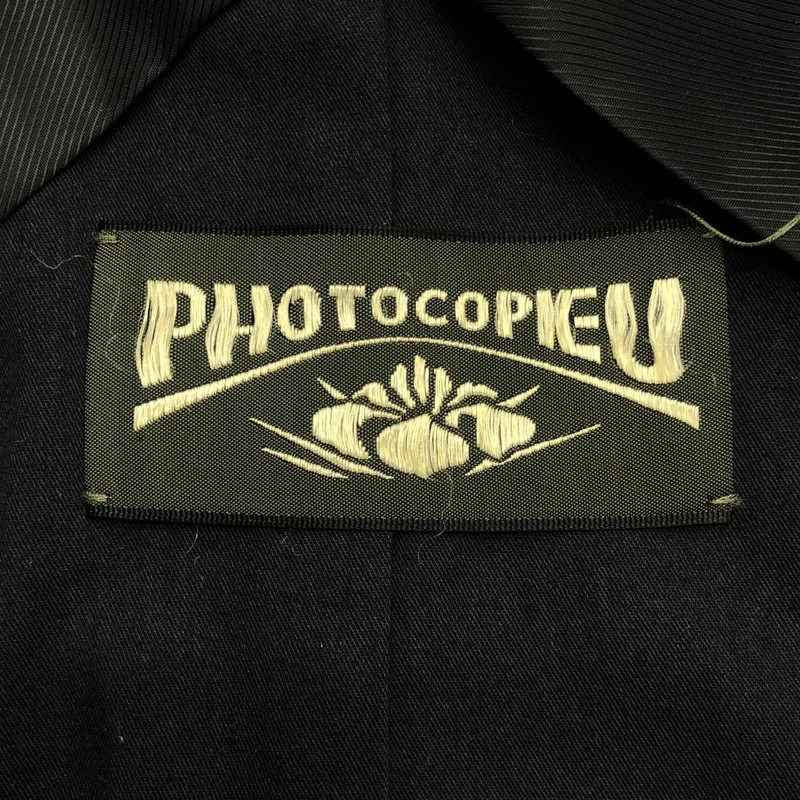 PHOTOCOPIEU / フォトコピュー | ウール ツイード ヘリンボーン ベルテッド ジャケット | 36 | レディース