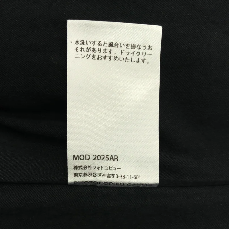 PHOTOCOPIEU / フォトコピュー | ウール ツイード ヘリンボーン ベルテッド ジャケット | 36 | レディース