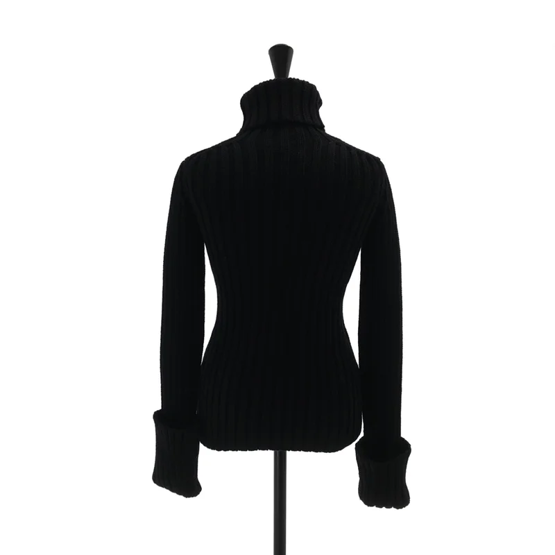 Yohji Yamamoto FEMME / ヨウジヤマモトファム | 2000AW | ウール タートルネックニット | 3 | レディース